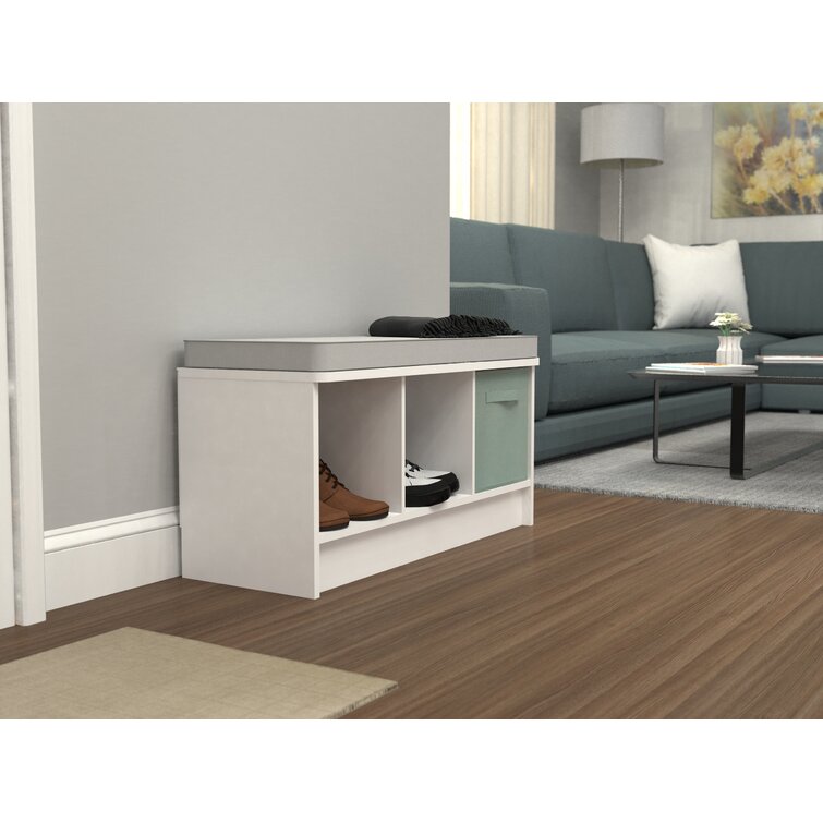 Cubeicals 3 Pair Shoe Storage Bench